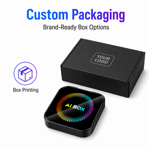 4G+32G AI Box Portable Wireless CarPlay <b>Adapter</b> <b>Bluetooth</b> Android Auto for iOS Android 13 Devices Custom Packaging - Product Image 1