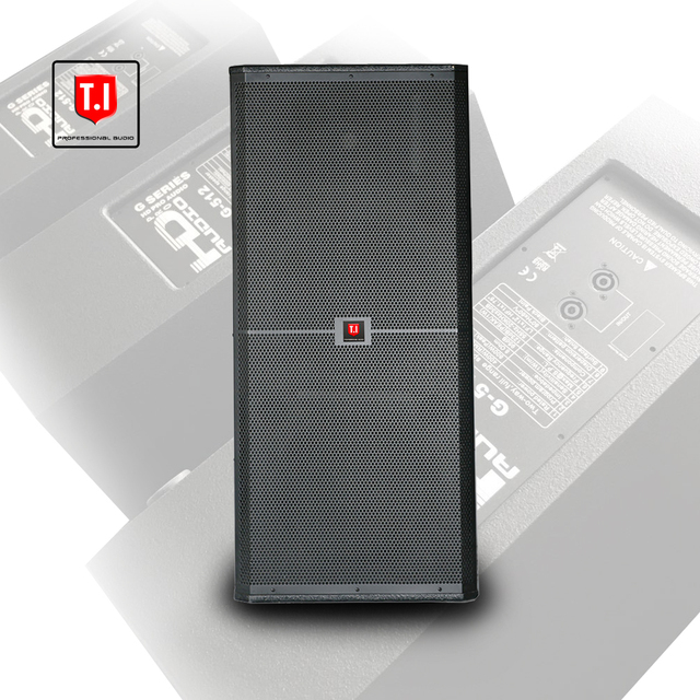 Top Manufacture Professional 2*15'' Two Way Audio Dj Sound pa System Full Range Plastic Loudspeaker Professional Sound Equipment