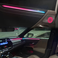 Kit d'éclairage d'ambiance intérieur LED Symphony 256 couleurs LHD/RHD pour Lexus ES 2018-2025 – Accessoires de bande lumineuse automatique pour une ambiance optimale