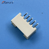 Conector de Enchufe PCB de 5 Pines, Paso de 2.0 mm, Color Beige, PH-5A, Terminal de Latón con Recubrimiento de Estaño, 2A 250V, Montaje en Placa