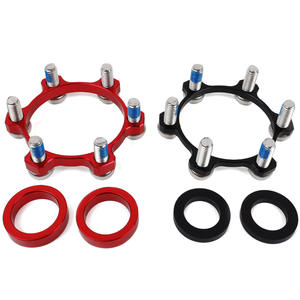 Adaptateur de moyeu de vélo, changement de <span class=keywords><strong>12x142</strong></span> à 148 15x100 15 mm, entretoise de moyeu de vélo en alliage d'aluminium, rondelle, <span class=keywords><strong>axe</strong></span> traversant standard à 6 boulons - Product Image 1