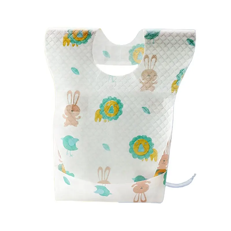 Ultra Thin Nonwoven Portable Disposable Baby Bib