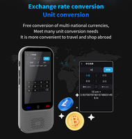 Traducteur intelligent portable S80 Pro dernier cri, écran tactile, appareil Android avec WiFi en ligne, 137 langues hors ligne, traducteur de 17 langues