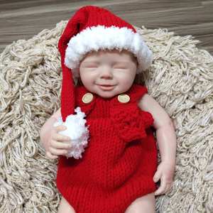 Poupée Reborn en Silicone Réaliste de Grande Taille 20 Pouces, Souriant, Douce, Solide, Sans Rembourrage - Product Image 2