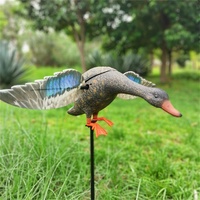Décoys de chasse à la canard colvert à tête blanche télécommandés avec moteur 6V et ailes rotatives, vente en gros de Turquie, de Xilei