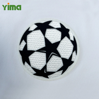 Écusson thermocollant YIMA personnalisé en silicone 3D pour vêtements, tissu Tatami, logo sportif, impression sérigraphique pour maillots, t-shirts et casquettes