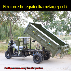 Hanwei Water-Cooled Three-Wheeled Motorcycle <b>Gasoline</b> Freight Agricultural Dump Tricycle - Product Image 3