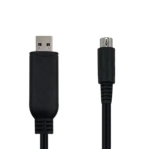 Kabel pemrograman USB RS422 untuk Mitsubishi PLC FX3U dan FX Series-4.9FT