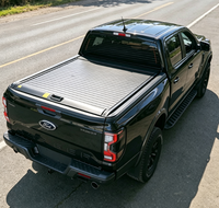 Couverture de benne rigide pliable en trois parties Ford Ranger Tremor Heavy Duty, imperméable, en aluminium, pour la protection du chargement des camionnettes