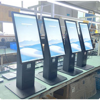 Kioscos de Pago de Autoservicio con Pantalla Táctil de Escritorio de 21.5, 23.6 y 27 Pulgadas, Impresora de Códigos QR Opcional, Soporte POS