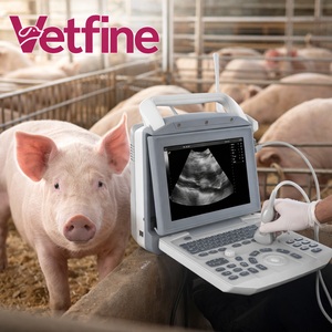 Dierenarts Ultrasound Groothandel Draagbare Handheld Zwart-Wit <span class=keywords><strong>Doppler</strong></span> Ultrasound Apparaat met Probe - Product Image 1