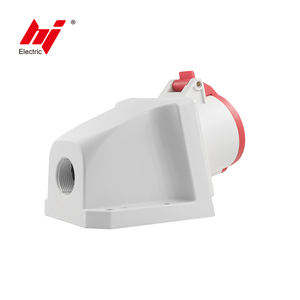 防音3P + E IP44壁取り付け32A工業用ソケットアウトレット中国工場販売 - Product Image 3