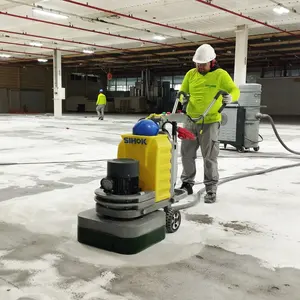 Big Floor Concrete Grinder Auto Marble Polishing Machine Concrete Floor Polish Machine With Vacuum