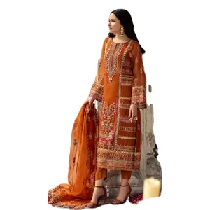 الجملة قسط جودة 2022 أحدث تصميم الباكستاني السيدات الصيف سراويل وقمصان هندية مخصصة اللون حجم أفضل خياطة جودة