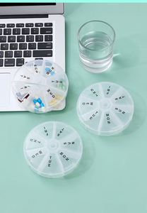 Organisateur de pilules hebdomadaire, boîte à médicaments 7 jours, étui de rappel quotidien, idéal pour les voyages, sans BPA, pour vitamines et suppléments d'huile de poisson - Product Image 4