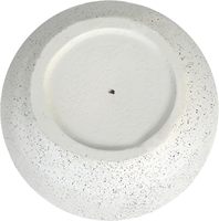 Table basse de jardin en terrazzo moucheté, côtelée et striée, en MgO, moderne, durable, mobile, résistante aux intempéries, pour intérieur et extérieur