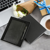 Ensemble carnet et stylo en cuir PU, carnet à couverture rigide magnétique A5, kit de journal, 100 feuilles, papier 100 g/m², cadeaux pour femmes, hommes, travail, affaires