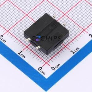 SMG-12T-H080A1 Tactile Switch SMD-4P,12x12mm Switch Single Pole Single Throw Round Button 2.5N 12mm - Product Image 2