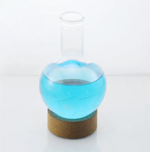 ขวดแก้วบอโรซิลิเกตทรงแคบก้นกลมสำหรับห้องแล็บ - Product Image 3