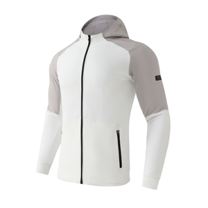 เสื้อแจ็คเก็ตออกกำลังกายแบบมีฮู้ดสำหรับผู้ชาย ดีไซน์สีสันตัดกัน ทันสมัย ระบายอากาศได้ดี คุณภาพพรีเมียม ขายส่งจากโรงงาน มีหลายสีให้เลือก - Product Image 2