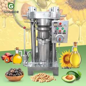 Máquina de Extracción por Prensado Hidráulico en Frío para Aceite de Semillas de Sésamo, Coco, Oliva y Aguacate - Product Image 1