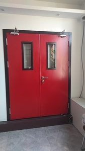 Porte Interne <span class=keywords><strong>in</strong></span> Acciaio di Design Professionale, Porte di Sicurezza Ignifughe per Appartamenti, Porte Residenziali Prodotte <span class=keywords><strong>in</strong></span> Cina - Product Image 3