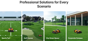 Navimow Terranox Commercial Robotic Lawn Mower 6 Acres Large Capacity 84% Steep Slope No Boundary <b>Wire</b> GPS RTK RC App <b>Control</b> - Product Image 5