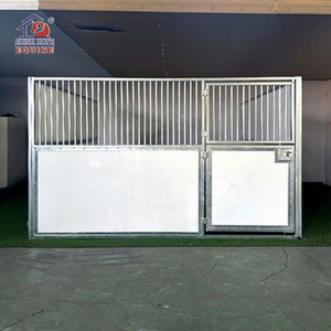 Boîte en métal pour chevaux équipement équin Acier galvanisé à chaud <span class=keywords><strong>Pas</strong></span> <span class=keywords><strong>cher</strong></span> Portable Écuries pour chevaux Stalles - Product Image 1