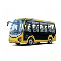 Bus de transport public électrique 18 places, vitesse maximale de 90 km/h, stable pour une utilisation commerciale