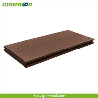 Meilleures ventes : terrasse en WPC durable, résistante aux UV, antidérapante, à faible entretien, avec grain de bois 3D embossé, à emboîtement, pour jardin