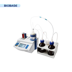 Titrateur E Karl <span class=keywords><strong>Fischer</strong></span> BIOBASE Chine KFT-40VC avec flacons Gamme de titration : 0,1 mg~250 mg Titrateur pour laboratoire clinique - Product Image 1