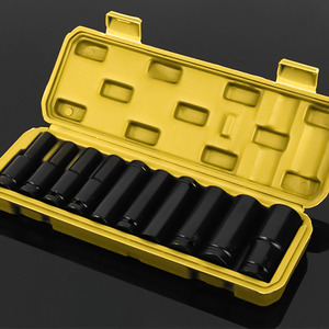 Juego de herramientas de mano para garaje, kit de herramientas de mano con adaptador de llave de <span class=keywords><strong>8</strong></span>-24mm y enchufe de impacto de 1/2 pulgadas, 10 unidades - Product Image 5