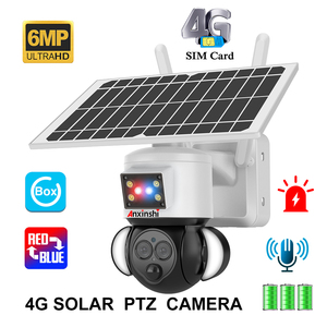 Meilleure vente PIR double objectif extérieur étanche Cellulaire Solaire <span class=keywords><strong>Batterie</strong></span> Puissance CCTV 4G LTE Bullet Caméras <span class=keywords><strong>de</strong></span> <span class=keywords><strong>Surveillance</strong></span> - Product Image 4