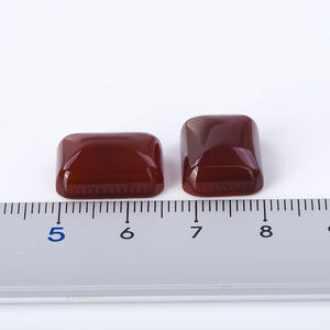 พลอยธรรมชาติ อาเกตสีแดง แบบหลวม ขายส่ง รับสั่งทำ รูปทรงสี่เหลี่ยมผืนผ้า พลอยอาเกตสีแดง - Product Image 5