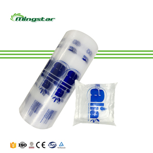 Rollos de bolsas de plástico con impresión <span class=keywords><strong>completa</strong></span> de logotipo de diseño personalizado, <span class=keywords><strong>película</strong></span> de agua para bolsita, máquina de llenado de agua - Product Image 3