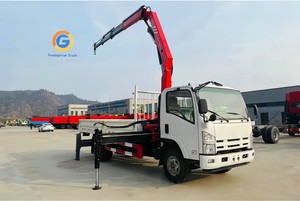 Light Duty Flexible Body Cargo Transport Hydraulic <strong>Lifting</strong> Knuckle <strong>Boom</strong> Crane Truck - Product Image 6