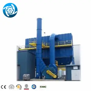 Extractor de polvo para planta de limpieza de Gas, filtro de bolsas de alta tensión, tipo de bolsas de pulso, Fm300 2000M3