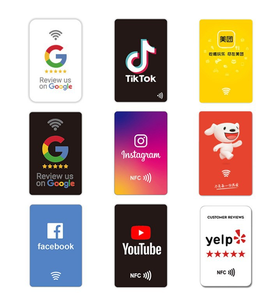 Placa <span class=keywords><strong>NFC</strong></span> de PVC Epóxi para Aumentar suas Avaliações no Google - Product Image 1