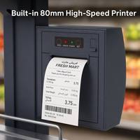 POS-терминал LongFly 15.6 с сенсорным экраном AI, весами и цифровой платформой для супермаркетов, OIML, Windows I7, арабская версия