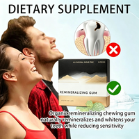 Chewing-gum à l'encens et à la menthe poivrée, rafraîchit l'haleine, reminéralise les dents et est recommandé par les dentistes pour la santé bucco-dentaire