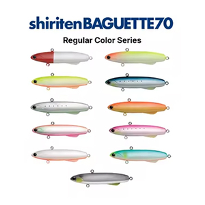 Leurre de pêche souple en silicone avec corps en plomb et cadre traversant, poids 17g, longueur 70mm, fabriqué au Japon - Product Image 1