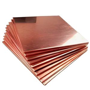 Vente en gros de feuilles de cuivre bon marché C61300 C61400 C63000 C65500 C93200 et C95400 plaque de cuivre en laiton - Product Image 1