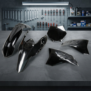 Kit di plastica nera per KTM SX-F 250 2007-2010 modelli di accessori per moto - Product Image 3