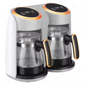 300 мл + 300 мл двойные чашки Турецкая электрическая Кофеварка 600 Вт автоматические бытовые гостиницы Kahve Cafetera машины для кофе с молоком - Product Image 3