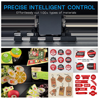 Máquina de Corte de Etiquetas Autoadhesivas Automática A3+ de Doble Cabezal para Impresión de Letreros, Manualidades y Corte de Vinilo