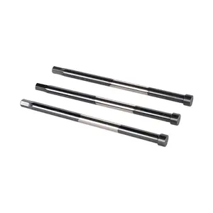 Hss Core Pins Stalen Rechte Punch Pins Ejector Pin Met Coating Black Tin