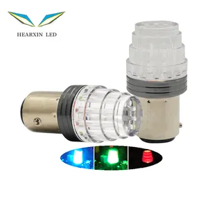 RGB LED Auto lampen 1156 1157 Rote Bremsleuchte BAY15D LED-Leuchte für Rücklichter Brems stopps ignal lampen Seiten markierung Standlicht