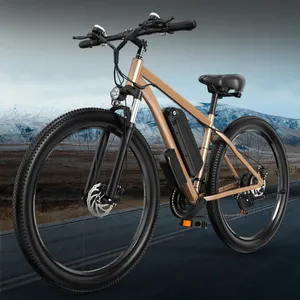 دروبشيبينغ 29 icnh 48v 500w طويلة المدى e الدراجة بطارية ليثيوم للبالغين الدهون الإطارات سريع دراجة جبلية كهربائية