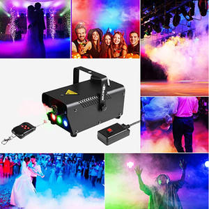 Générateur de brouillard LED sans fil compact 500W de qualité professionnelle avec télécommande pour DJ, festivals de musique, cérémonies de remise de prix, production scénique et ambiance - Product Image 3