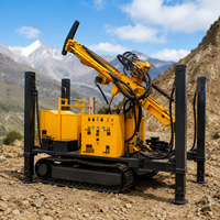 Foreuse rotative industrielle diesel Feiyang QY-350, équipement de forage de roche DTH, foreuse minière portable, profondeur max. 300m